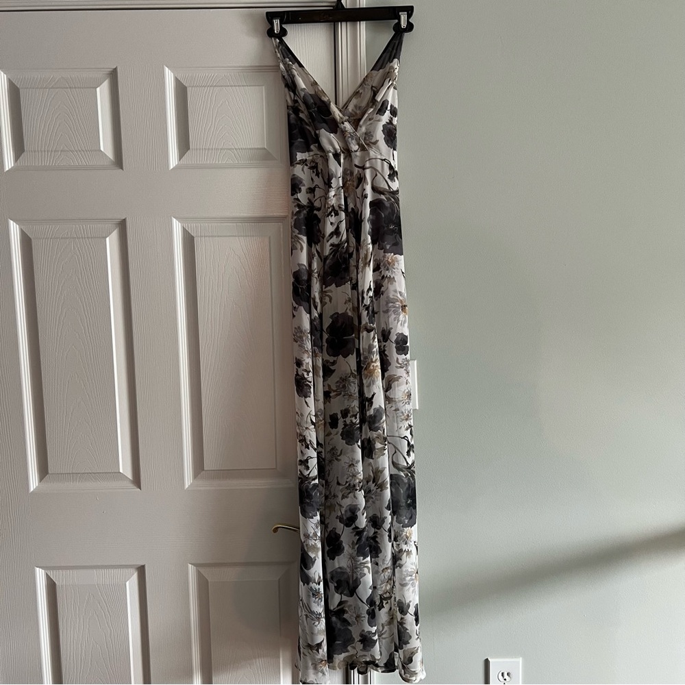 Floral wedding guest dress